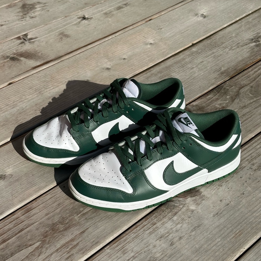 Nike Dunk Low Stadium green (Michigan State) size 10